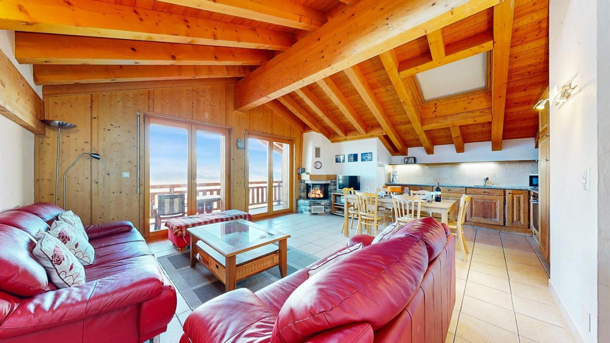 Plein Ciel MOUNTAIN&COSY apartments by Alpvision Résidences Veysonnaz Extérieur photo