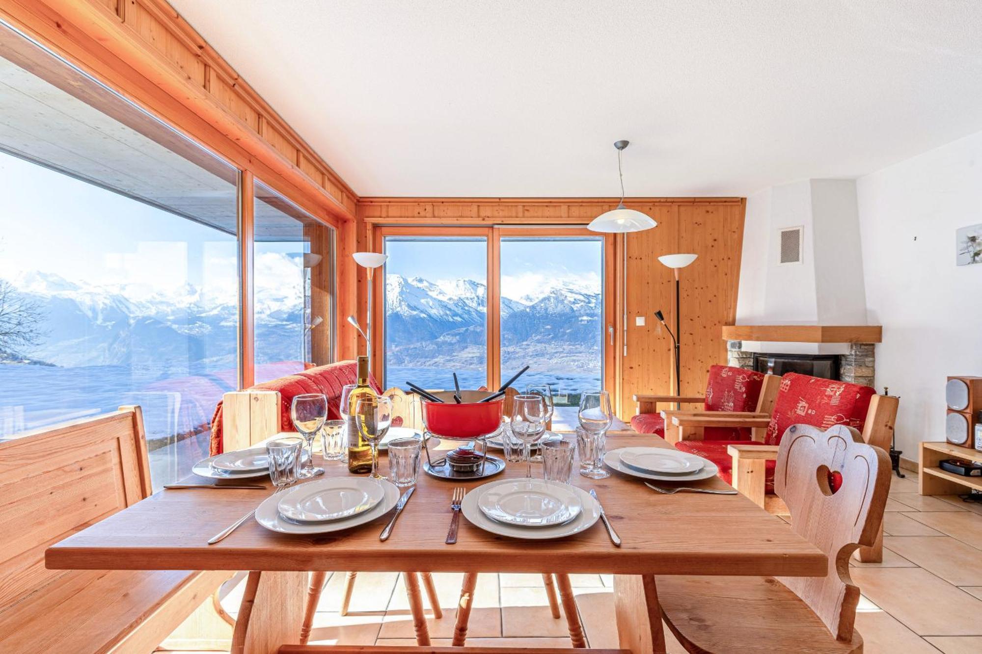 Plein Ciel MOUNTAIN&COSY apartments by Alpvision Résidences Veysonnaz Extérieur photo