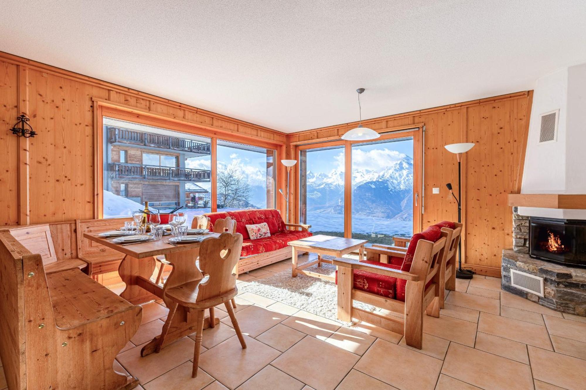 Plein Ciel MOUNTAIN&COSY apartments by Alpvision Résidences Veysonnaz Extérieur photo